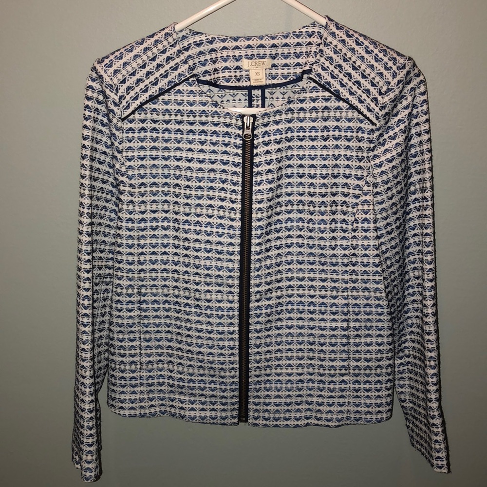 J. Crew Patterned Professional Jacket